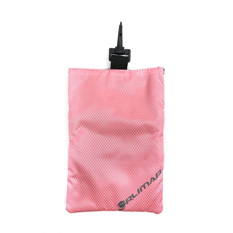 Orlimar Golf Detachable Accessory & Valuables Pouch, Blush Pink, Golfing Accessories for Men and Women, Tee Cell Phone Essentials Holder, Golf Bag Organizer with Clip - Image 2